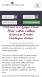 Mobile Screenshot of olympichousehotel.co.uk